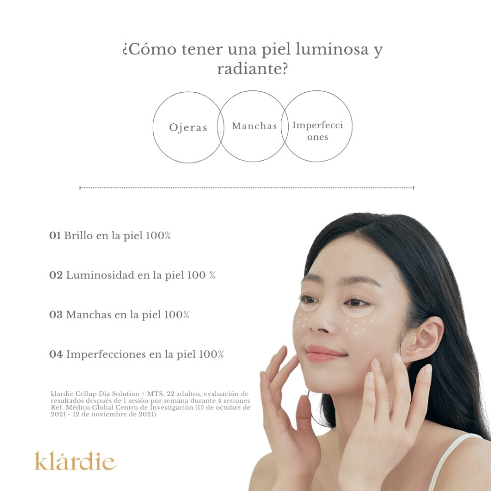 Klárdie Cellup Ruby Solution, el tratamiento ideal para eliminar manchitas y melasma