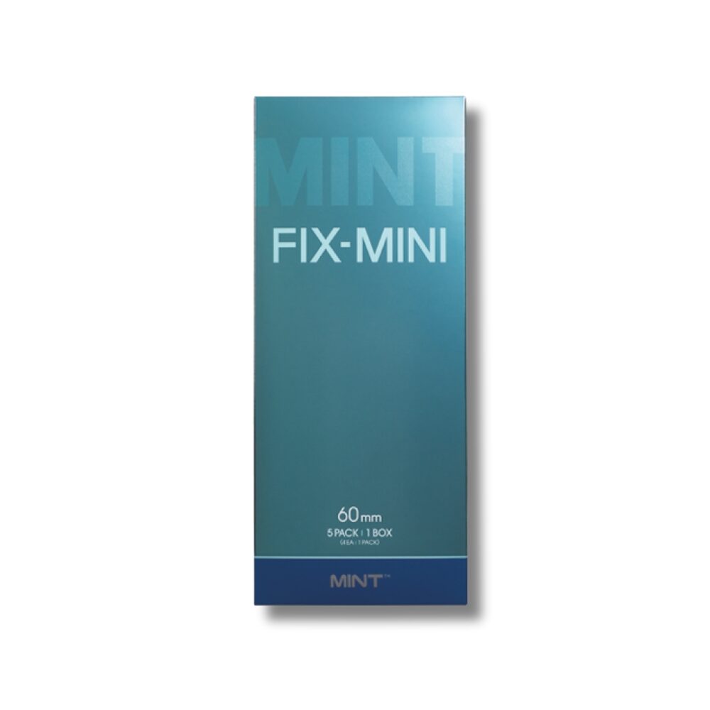 Uso del hilo Mint Fix-Mini para áreas pequeñas