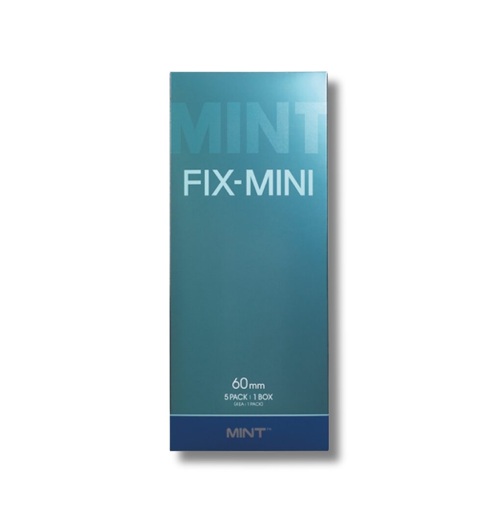 Uso del hilo Mint Fix-Mini para áreas pequeñas