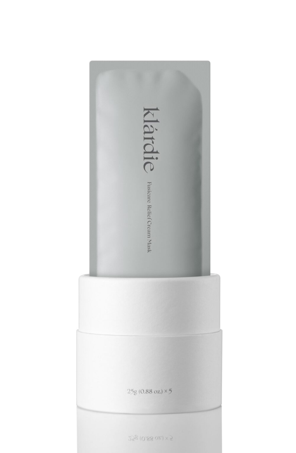 Producto de skincare coreano Klárdie Fusicare mascarilla para piel sensible