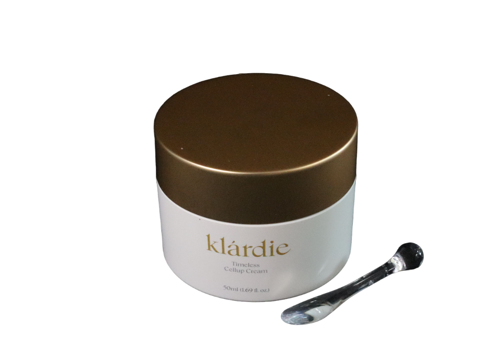 Producto de crema de skincare coreano de Klárdie Timeless cellup cream