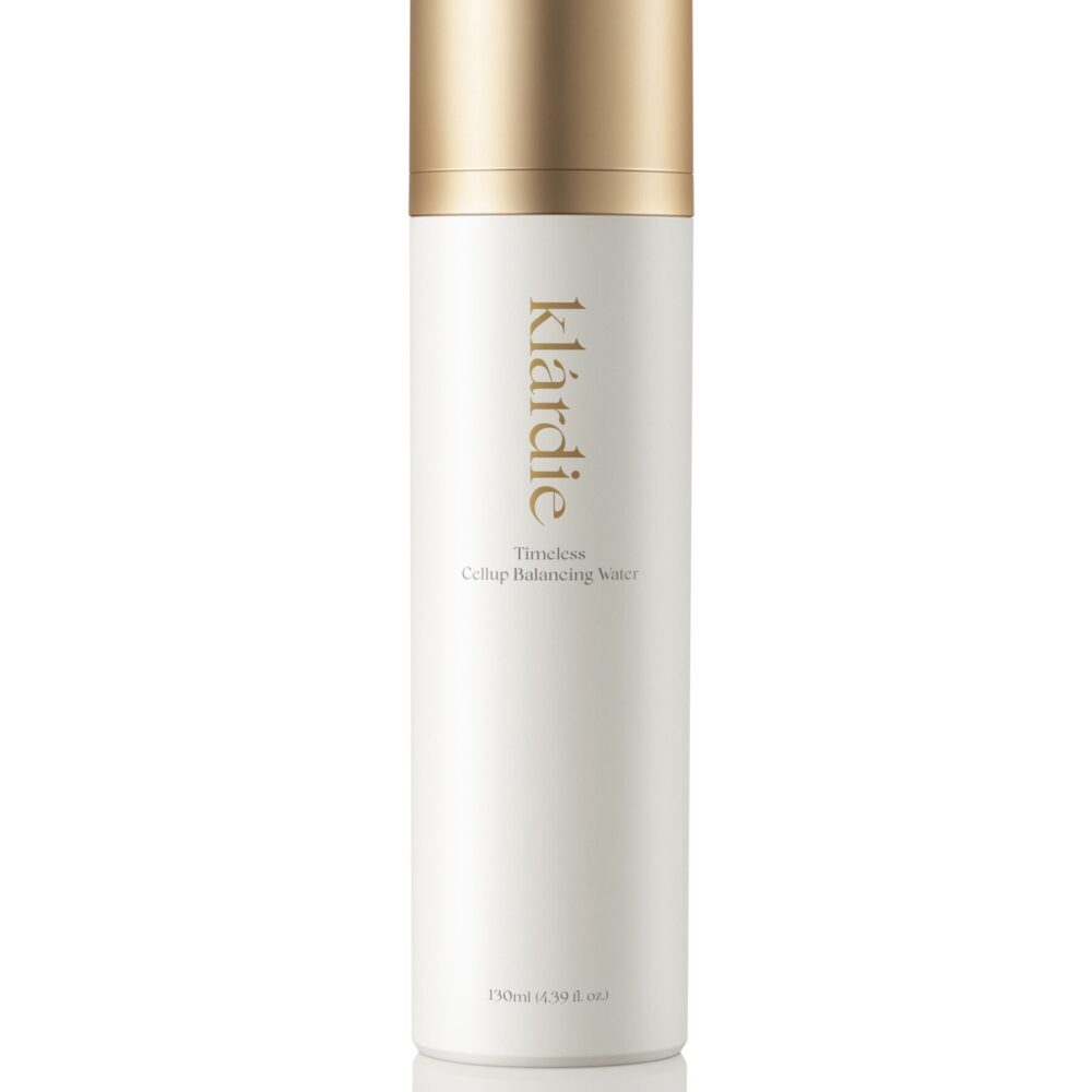 Producto de skincare coreano Klárdie timeless agua micelar para el cuidado de la piel