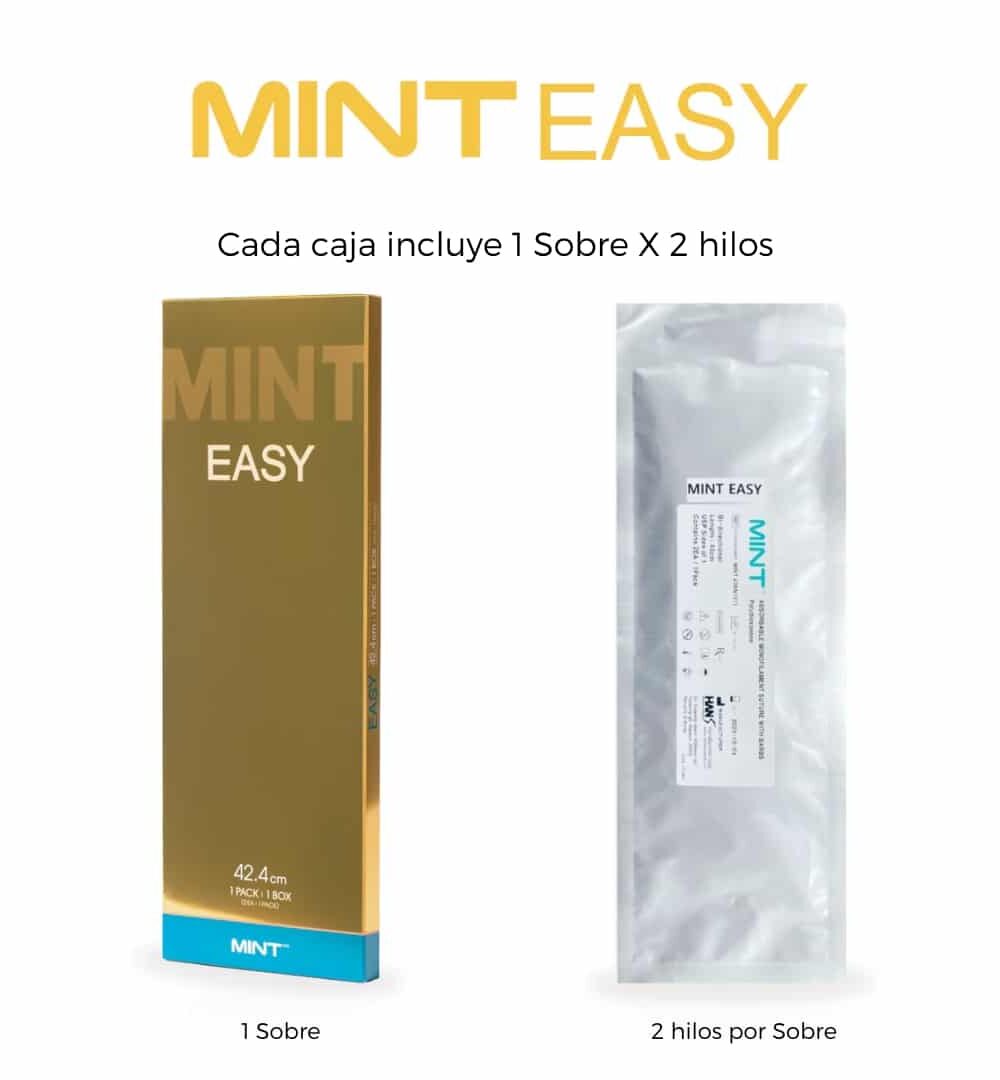 Sobre de hilos tensores coreanos MINT EASY